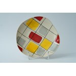 Porcelain cake platter , "Ryszard" - ZPS Pruszkow - Gabriela Sleżewska-Hoffman