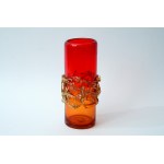 Glass braided vase - Cracow Glass Institute - cracked from 1 zl!