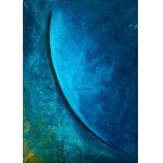 Marta Gronkiewicz, Untitled (blue abstraction)