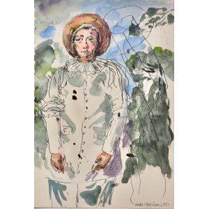 Mikhail Slezkin, Gilles, according to J. A. Watteau, 2022