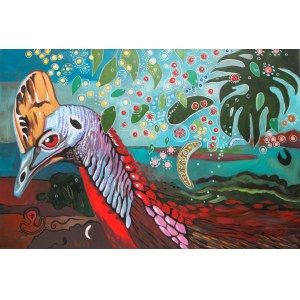 Robert Dzwonkowski, Aborigines - Kazuar from the series Animal, Symbols, Peoples, 2023