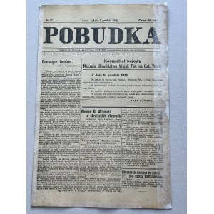 Defense of Lviv, WAKE UP, December 7, 1918. No. 32