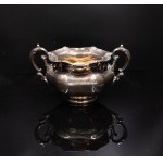 Silver sugar bowl, Russia 19th century.