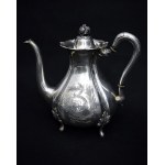 Silver tea pot