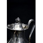 Silver tea pot