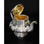 Silver teapot, Russia 19th century.