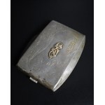Silver cigarette case by Krupski & Matulewicz