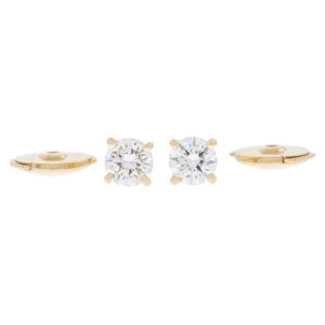 Earrings, 2nd half of the 20th century.