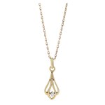 Pendant with chain, 2nd half of 20th century.