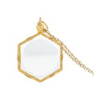 Pendant with chain, France (import feature), early 20th century.