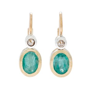 Earrings, 2nd half of the 20th century.