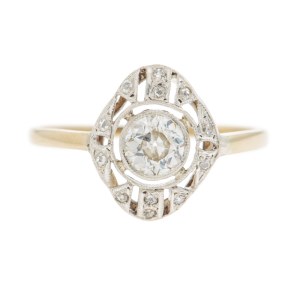 Anello, anni '20-'30, art déco