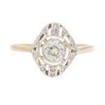 Ring, 1920s-30s, art déco