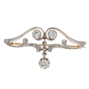 Brooch, early 20th century, Art Nouveau