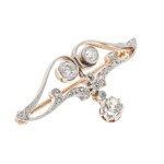 Brooch, early 20th century, Art Nouveau