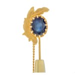 Tie pin with floral motif, Poland, Warsaw, early 21st century.