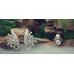 Boucles d'oreilles, 2e moitié du 20e siècle.