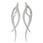 Earrings, 2nd half of the 20th century.