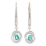 Earrings, 2nd half of the 20th century.