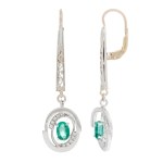 Earrings, 2nd half of the 20th century.