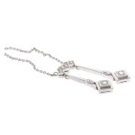 Necklace in négligée type, mid-20th century.