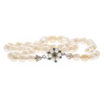 Necklace, mid-20th century.