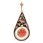 Pendant, 1950s-60s.