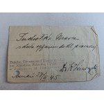 CERTIFICATE OF PASSING THE EXAM POZNAŃ MIDDLE SCHOOL AND HIGH SCHOOL FOR GIRLS NAMED AFTER CLAUDYNA POTOCKA