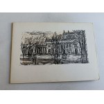 WARSAW WOODCUT FOLD-OUT