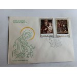 ENVELOPE ŁAŃCUT MUSEUM ICONS, STAMP, STAMP