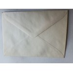 ENVELOPE FLOWERS IN POLISH PAINTING STAMP STAMP