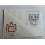 ENVELOPE 130 YEARS OF THE POLISH POSTAGE STAMP