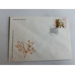 ENVELOPE SWIETOKRZYSKIE MOUNTAINS GRAPTOLITE STAMP STAMP
