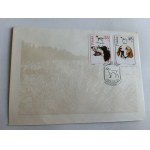 ENVELOPE DOGS DOG STAMP