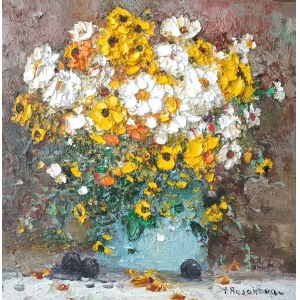 Tetiana RUSAKOVA (b. 1952), Still life with flowers, 2026