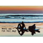 Maciej MAJEWSKI (ur. 1977), Waves are for free, bro!, 2024