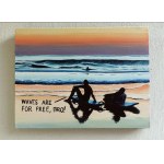 Maciej MAJEWSKI (ur. 1977), Waves are for free, bro!, 2024