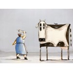 Andrew CYBURA (b. 1976), Out of the way cow, 2026