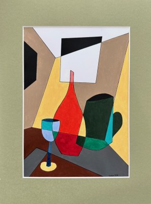 Jacek WRÓBLEWSKI (ur. 1945), Czerwone wino, 2026