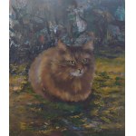 Celina REISS-LITKE (ur. 1950), Kot przy lesie, 2025