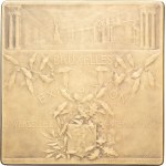 Albert I (1909-1934). Plaque, French section of the Brussels International World