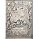 IIIe République (1870-1940). Plaque for the Conservatoire National des Arts et Métiers by Patey 1930, Paris.