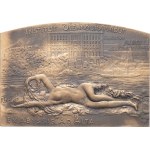 Albert I (1889-1922). Plaque, centenary of the inauguration of the Monaco Oceanographic Institute in 1910, by R. Grégoire 2010.