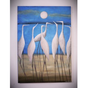 Bozena Kaminska, White Birds