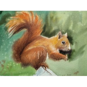 Anna Piotrowiak, Ruda piękność, 2021,