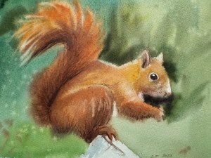 Anna Piotrowiak, Ruda piękność, 2021,