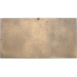 IIIe République (1870-1940). Uniface plaque, Prayer in the Desert, by P. Lenoir ND (c.1915), Paris.