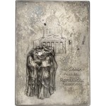 Third Republic (1870-1940). Plaque, Sadi Carnot funeral, by O. Roty 1898, Paris (Godard).