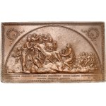 Lombardy-Venetia, Franz I of Habsburg-Lorraine (1815-1835). Plaque, Olympus, by Giuseppe Ferraris, after Andrea Appiani, dedicated to Prince de Metternich ND (c.1830?), Milan.