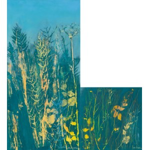 Agata Rościecha, Vallée verte 2, 2a (diptyque), 2026